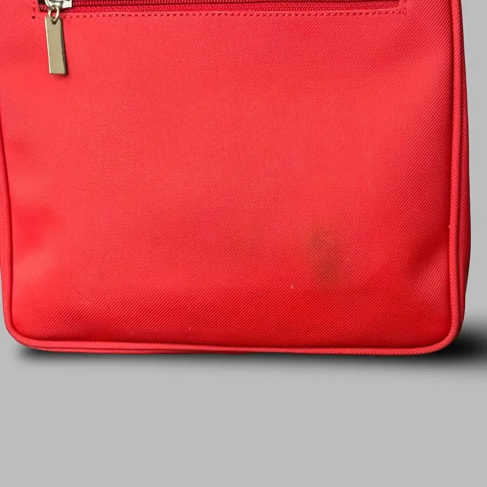 Vintage GUESS Red Shoulder Bag – Authentic Y2K Era